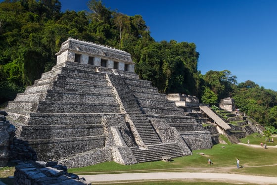 Visite des ruines de Palenque avec un guide francophone