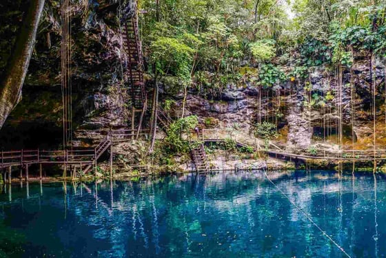 Excursion Rio Lagartos & Ek Balam avec guide francophone
