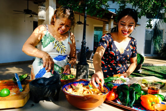 Atelier de cuisine chez l'habitant à Mérida & cénote