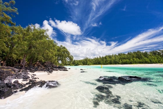 Tour des 5 îles & snorkeling & cascade de la grande rivière